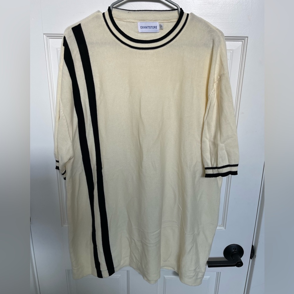 Men’s racing stripes Oxnit short sleeve shirt